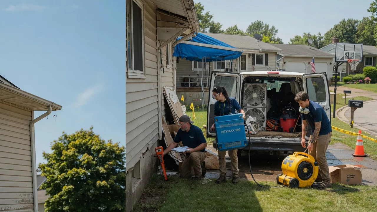 Ceiling Leak Cleanup in Lane, IL near me